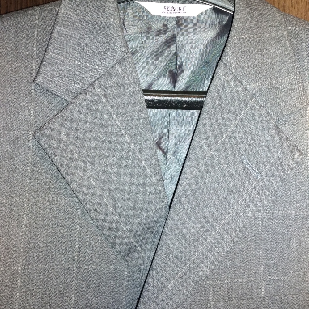 Versini Reg Fit Suit 36SH Jacket & Pants 32x30